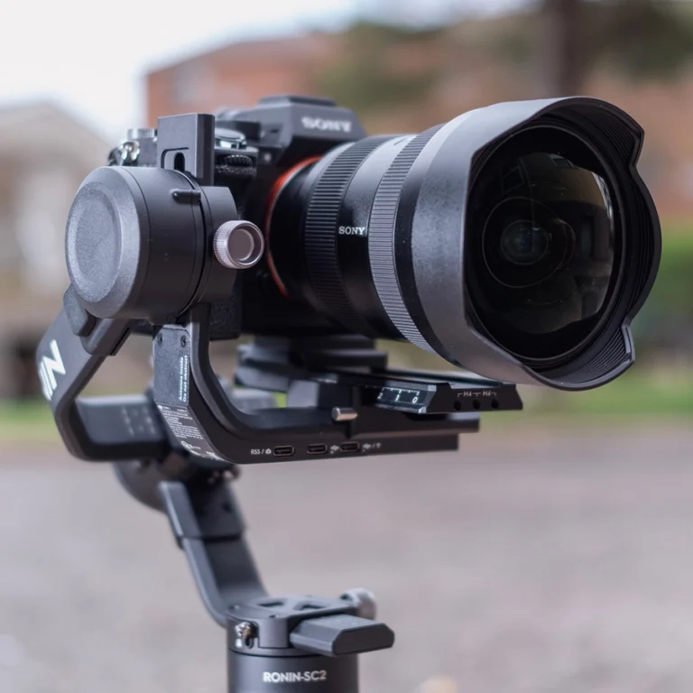 Professional video walkthrough gimbal camera for real estate