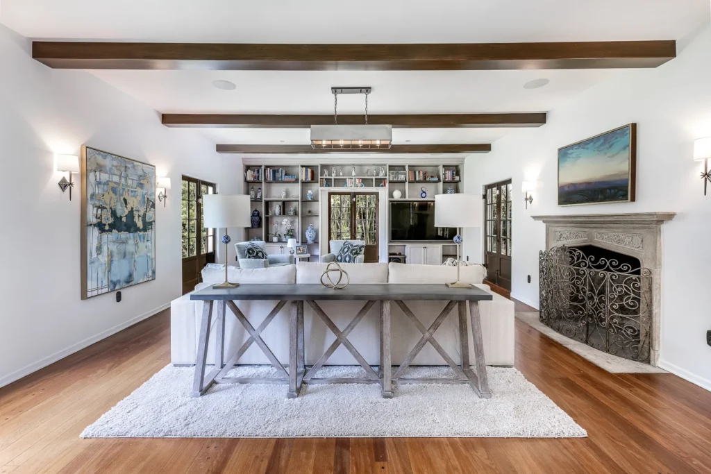 HDR real estate interior photography — living area