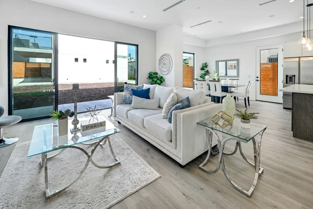 Real estate photography — living space