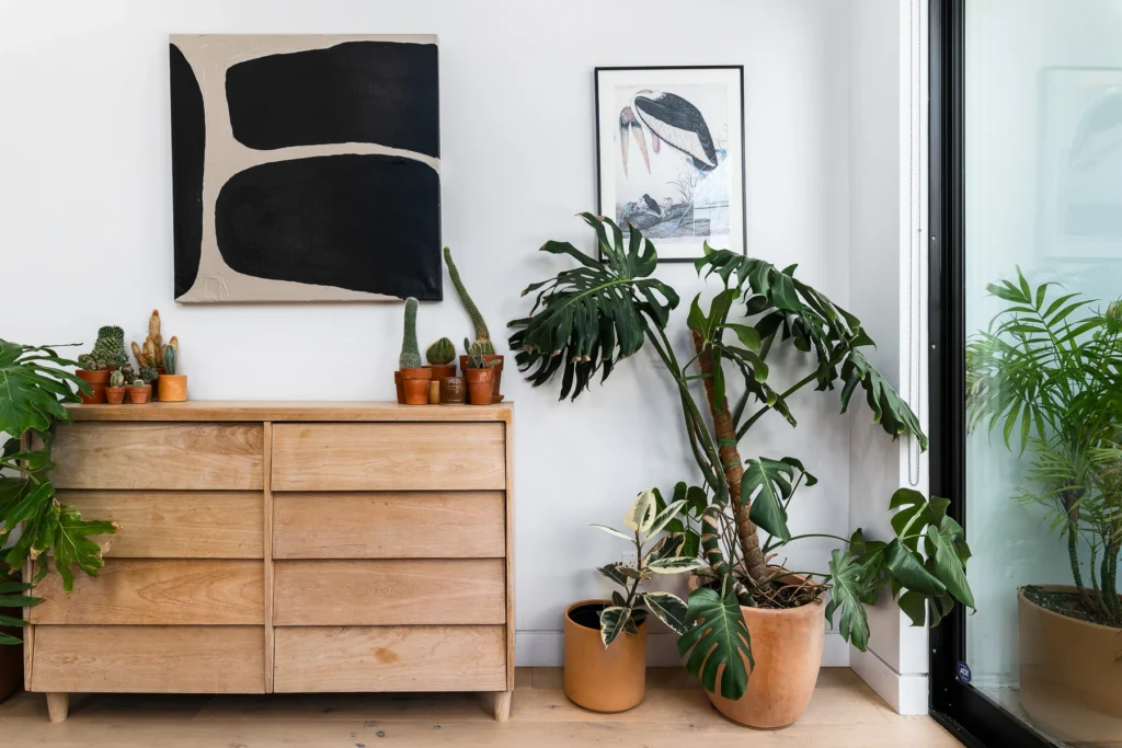 Real estate photography — bright interior living space