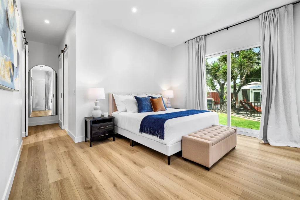 Professional real estate photography — bedroom