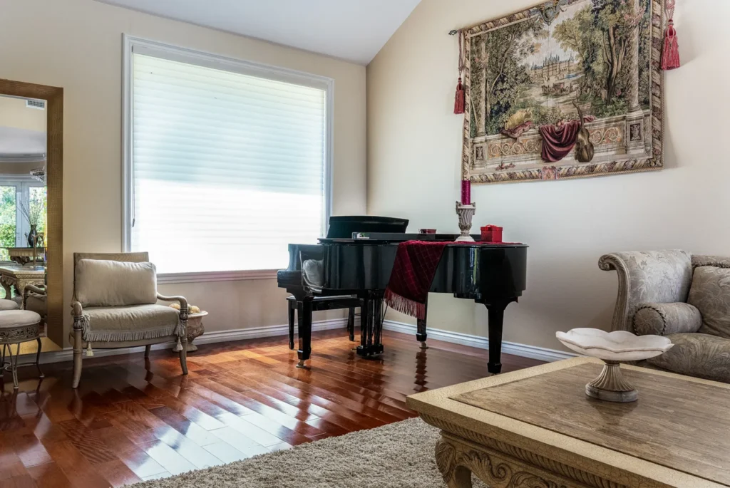 Real estate photography — living area