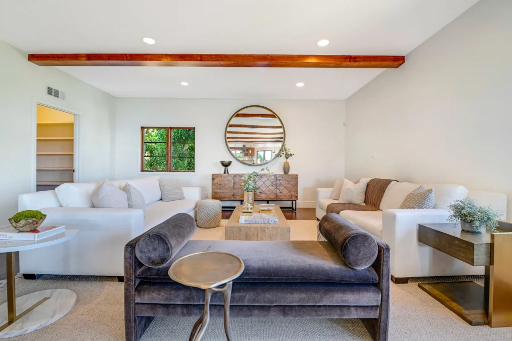 Real estate photography — living room, family room