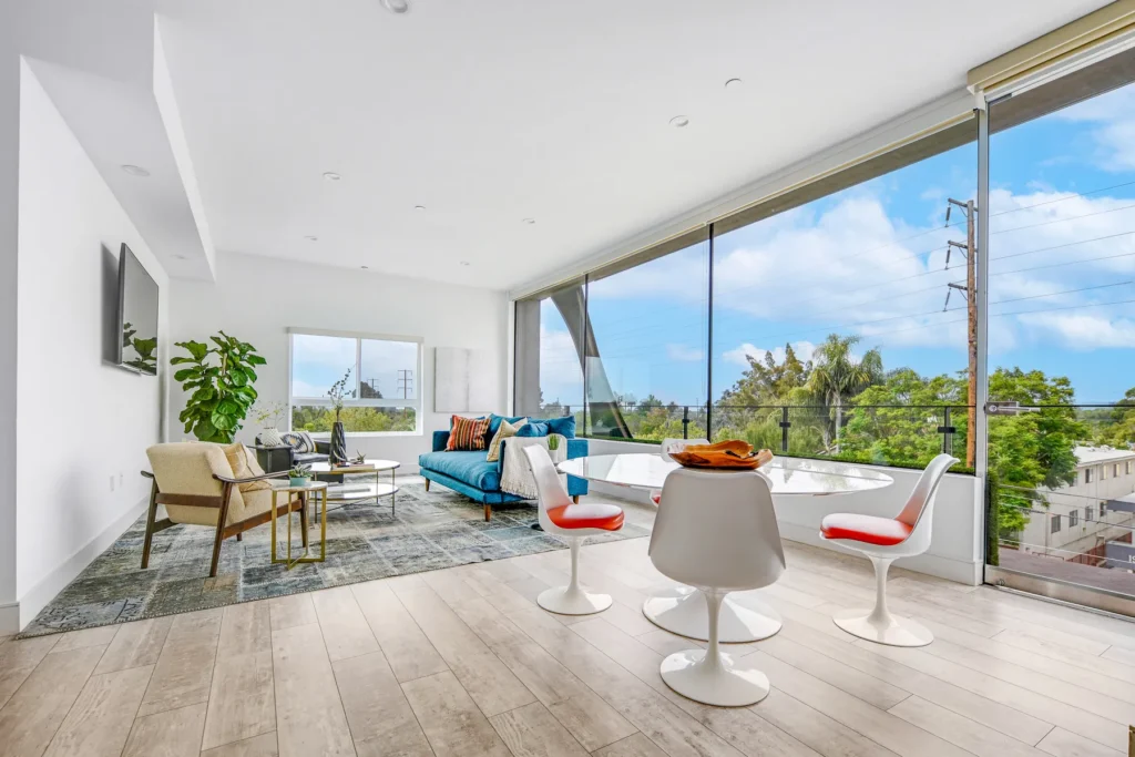 Real estate interior photography — living room
