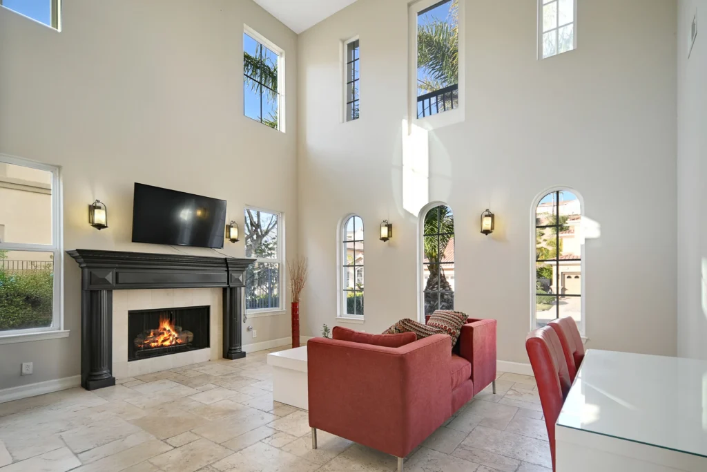 Real estate photography — living area