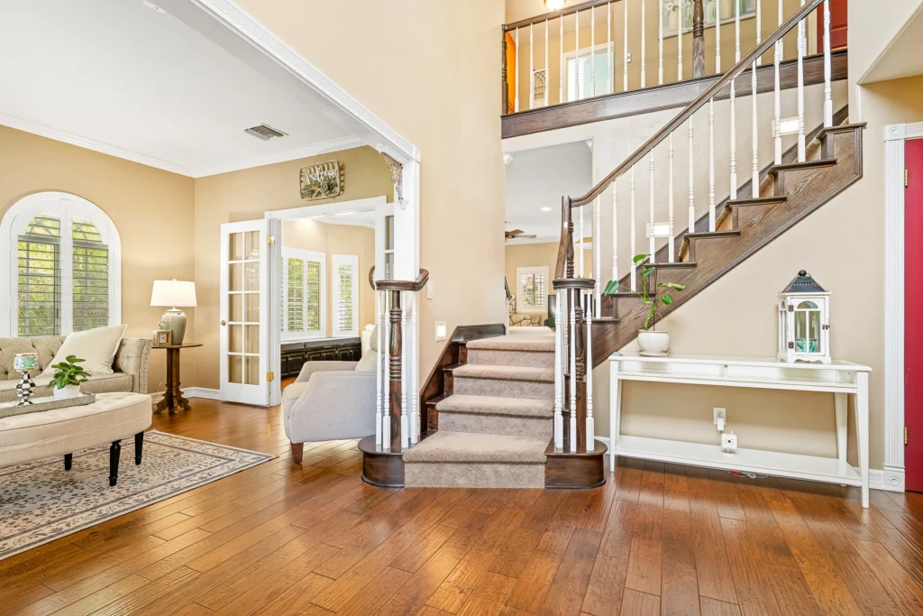 Professional real estate interior photography - interior space