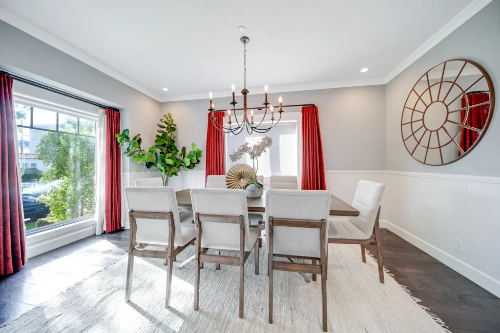 Real estate interior photography — dinning room